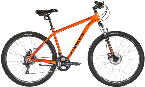 Велосипед STINGER 27.5 Element Evo 2021 20 оранжевый - купить по ...