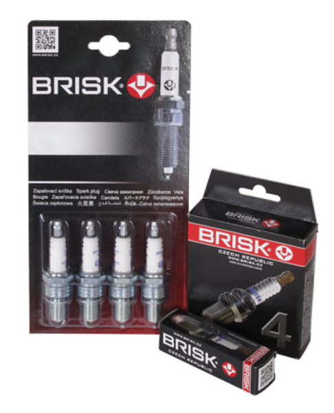 Свеча зажигания 406 дв. 0,8 мм. BRISK EXTRA (блистер 4 шт.)