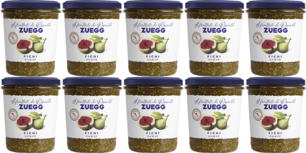 Конфитюр Zuegg инжир экстра, набор: 10 штук - купить с доставкой по ...