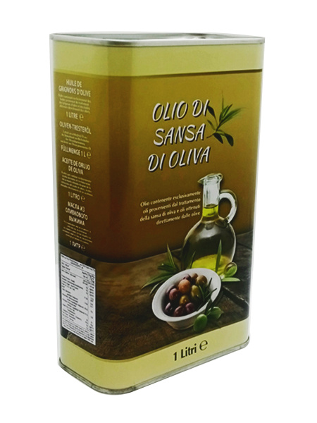 Масло из оливкового выжима OLIVE POMASE OIL 1л в ж/б - купить с ...