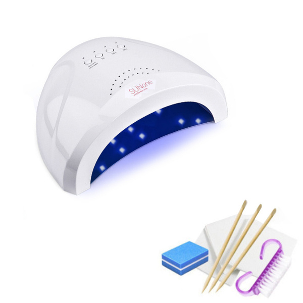 Лампа для маникюра и педикюра Sun ONE UV LED 48 Вт / Набор для сушки ...