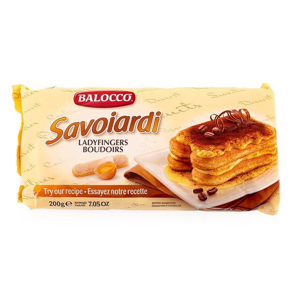 Савоярди, печенье бисквитное, BALOCCO, 0,2 кг - купить с доставкой по ...