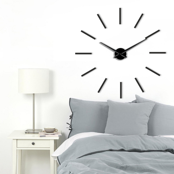 Часы настенные 3D бесшумные большие на кухню ""Часовой завод ИДЕАЛ ...