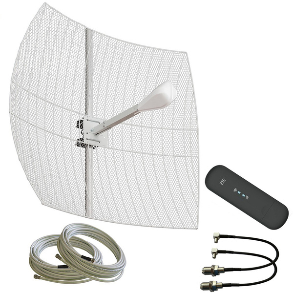 Комплект для усиления 3G/ 4G Интернета: антенна KNA27 MIG 3G 4G LTE ...