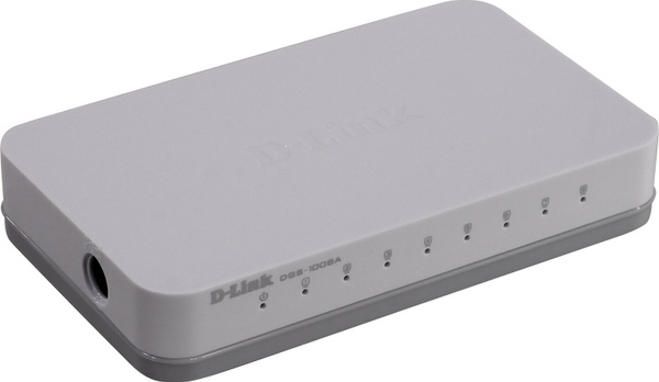 Коммутатор D-Link DGS-1008A/E1A - купить по выгодной цене в интернет ...