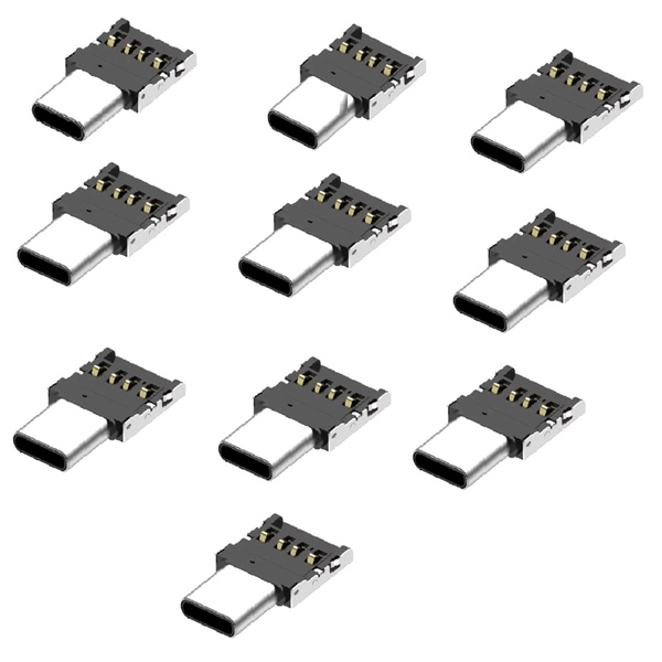 Поддерживается разъем адаптера USB C 3.1 типа C к USB OTG 10 шт ...