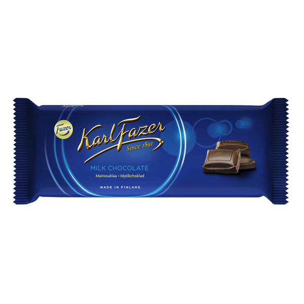 Karl Fazer Молочный шоколад, 100 г - купить с доставкой по выгодным ...