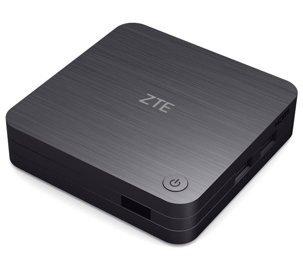 Медиаплеер ZTE ZXV B866, USB, 3.5 мм, RJ-45 Ethernet, черный, Android ...