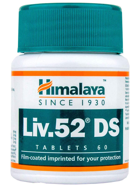 Лив 52 ДС Гималая (LIV 52 DS Himalaya) 60 таблеток - купить с доставкой ...