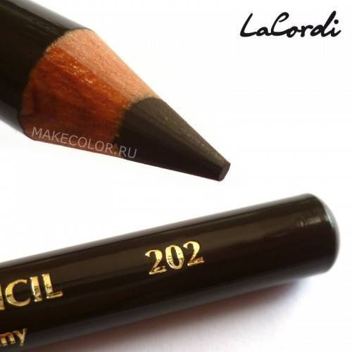 LaCordi - Карандаш для глаз - 202 Черно-коричневый - купить с доставкой ...