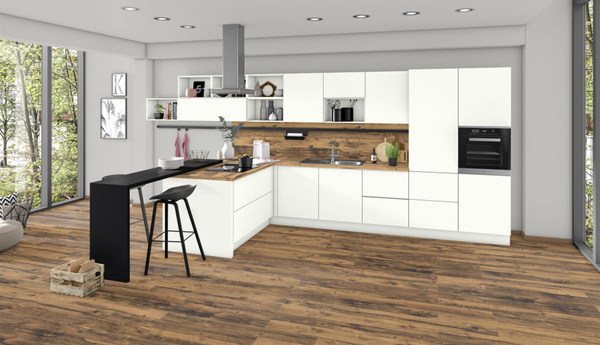 Столешница для кухни Egger 800х600x38мм. Цвет - Дуб Хантон светлый ...
