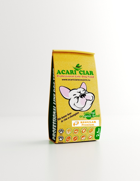 Сбалансированный сухой корм премиум класса с говядиной Acari Ciar Акари ...
