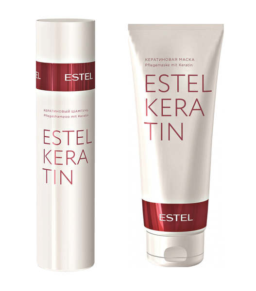 ESTEL PROFESSIONAL Косметический набор TERMOKERATIN (Шампунь 250 ...