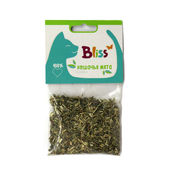 Кошачья мята, 10 гр пакет (лакомство для кошек), BLISS - купить с ...