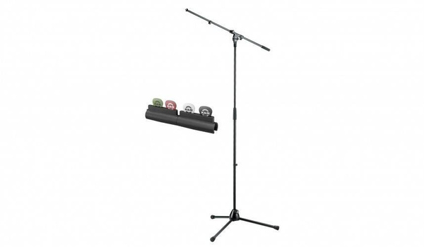 K&M 21020-300-55 чёрн. микрофонная стойка журавль, металлические узлы ...