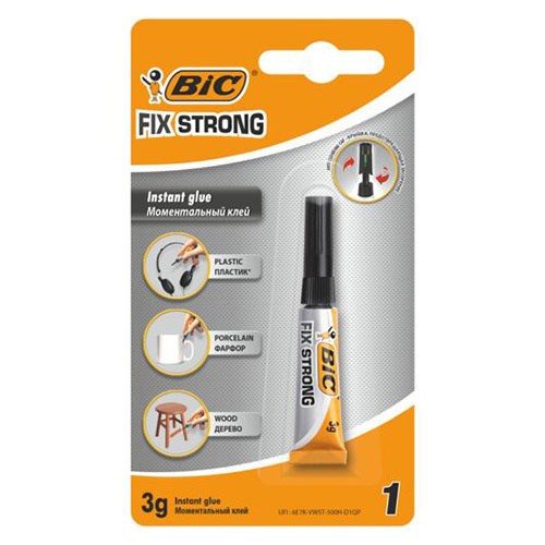 Клей BIC универсальный фикс-стронг 3 г - купить с доставкой по выгодным ...