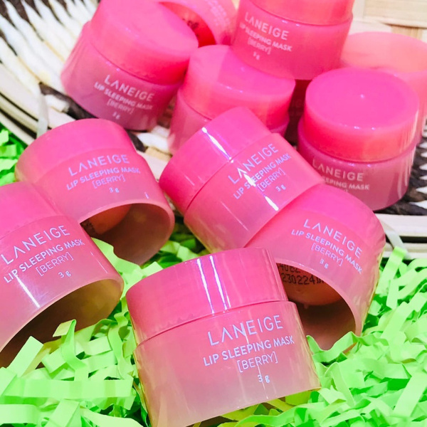 Маски для губ LANEIGE Lip Sleeping Mask/ Набор из 5 масок для губ ...