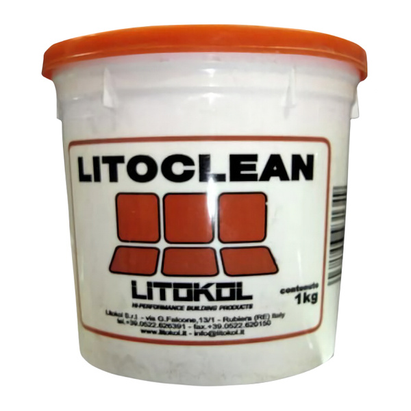 очиститель LITOKOL LitoCLEAN плиточных швов кислотный 1кг, арт.LTC/1 ...