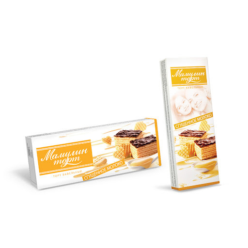 Торт вафельный Мамулин торт со сгущеным молоком 220 грамм Mummy's cake ...