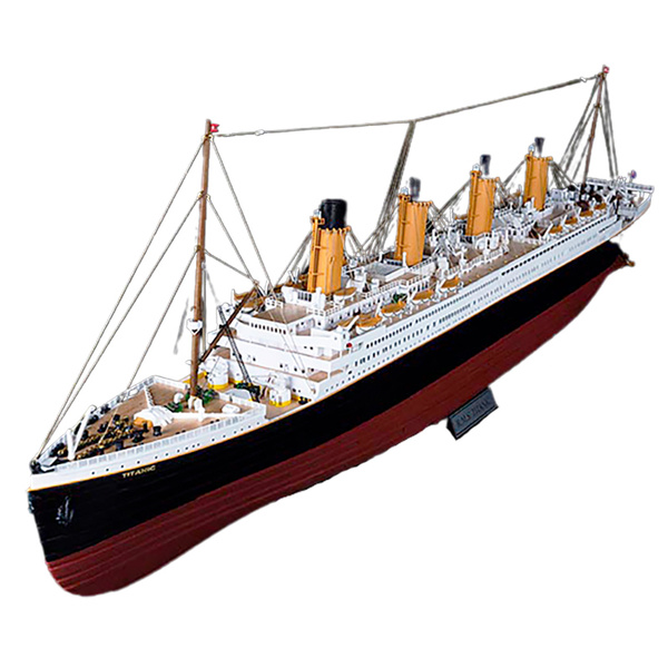 Лайнер Титаник (RMS TITANIC), Англия 1912 год, 896х242х115 мм, М.1:300 ...