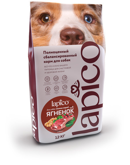 Корм сухой низкогликемический "Lapico" Advanced (Лапико), для собак ...