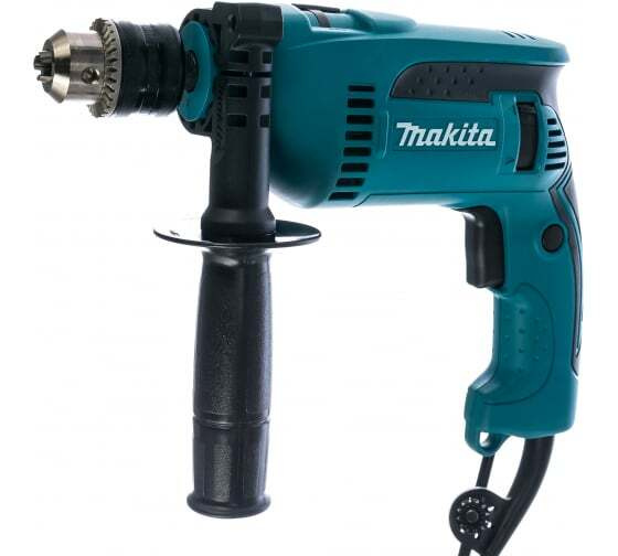 Дрель Makita ударная HP1640 (680Вт, ЗВП 1.5-13мм, 0-2800об/мин, 0 ...