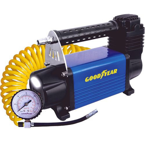 Компрессор Goodyear GY-50L LED 50 л/мин, питание от АКБ, съемный витой ...