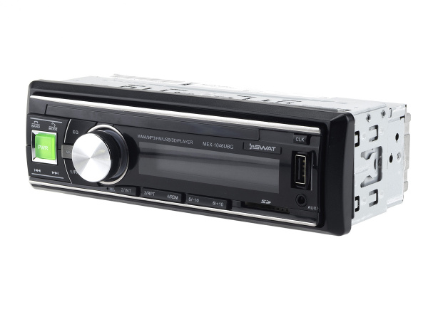 Автомагнитола Swat MEX-1046UBG 1DIN 4x50Вт1 DIN - купить в интернет ...