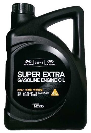 Масло моторное Hyundai-KIA Hyundai Super Extra Gasoline 5W-30 НС ...