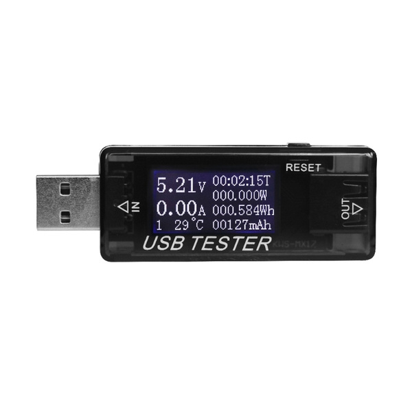 8 в 1 ЖК-дисплей USB-детектор напряжения тока зарядное устройство ...