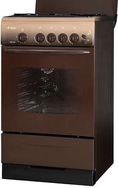 Плита Газовая Gefest ПГ 3200-06 К19 коричневый (металлическая крышка ...