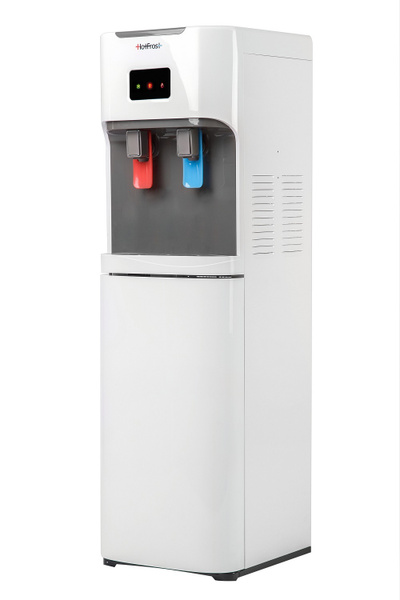 Кулер для воды HotFrost V115A с нижней загрузкой, компрессорный, белый ...
