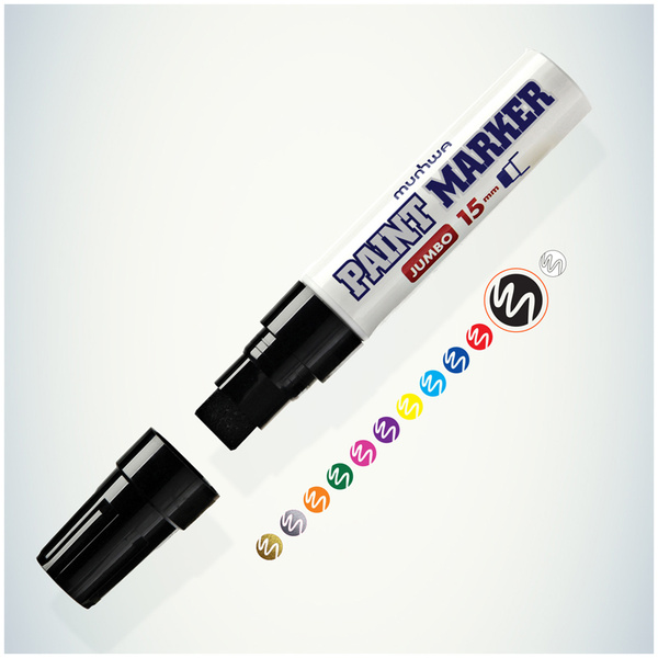 Черный маркер краска лаковый Munhwa Paint Marker - купить с доставкой ...