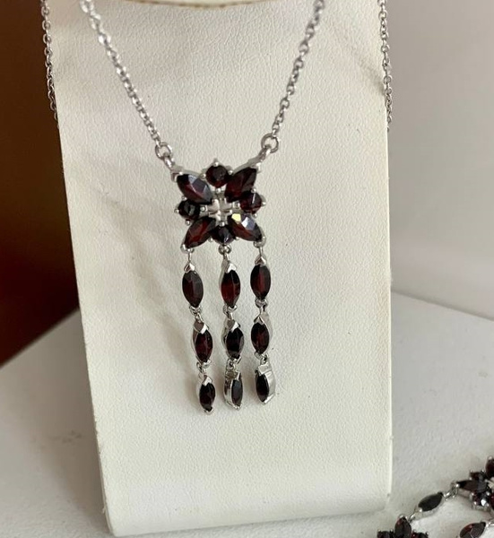 ROYAL GARNETS Колье ювелирное Гранат - купить с доставкой по выгодным ...