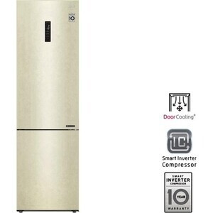 Холодильник LG GA-B509CESL DoorCooling+, бежевый - купить по доступной ...