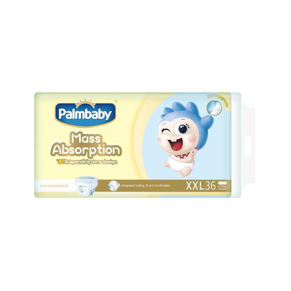 Подгузники-трусики Palmbaby XXL (15кг), по японской технологии, 36 шт ...