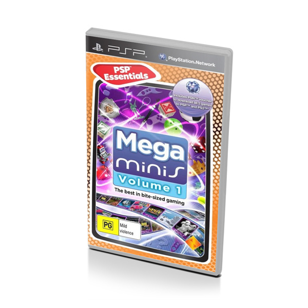 Mega Minis Volume Essentials Playstation Portable Psp