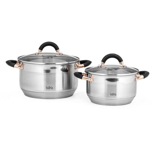 LARA Набор посуды для приготовления, 4 предм. - купить с доставкой по ...