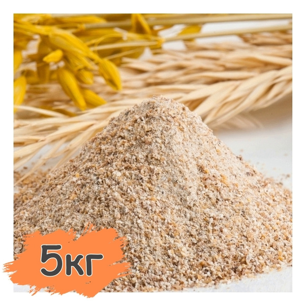 Мука овсяная 5 000 гр, 5 кг, Безглютеновая мука, Вегетарианский продукт ...