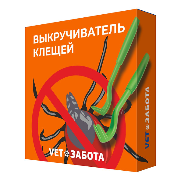 Выкручиватель клещей VETЗАБОТА - купить с доставкой по выгодным ценам в ...