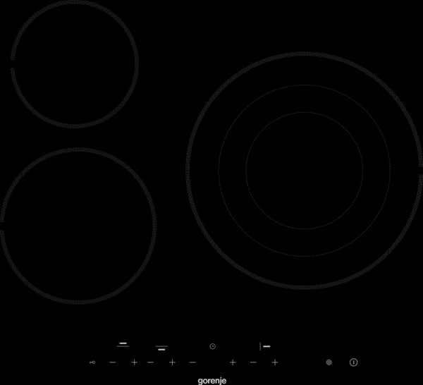 Электрическая варочная панель Gorenje ECT63ASC купить по низкой цене с ...