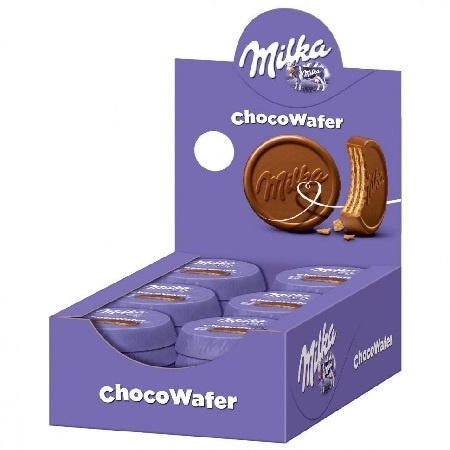 Вафля в шоколаде Milka Choco Wafer / Милка Чоко Вафер 30 гр 30 шт ...