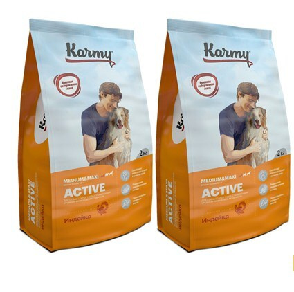 Сухой корм KARMY для собак KARMY ACTIVE MEDIUM & MAXI Карми для ...