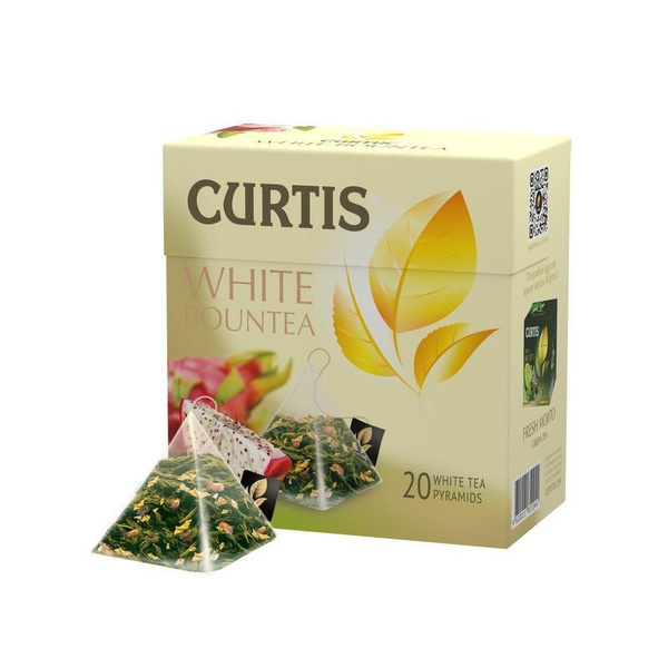 Чай Curtis White Bountea белый 20 пакетиков-пирамидок - купить с ...