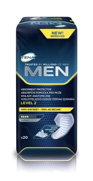 Прокладки урологические для мужчин Tena Men Level 2 Medium, 4 капли ...