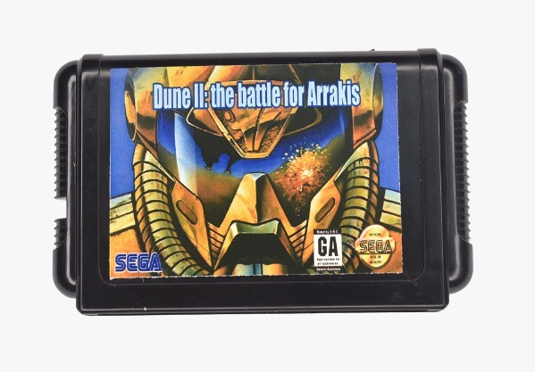Игровой картридж для SEGA "Dune 2 Battle For Arrakis" (Дюна 2), без ...
