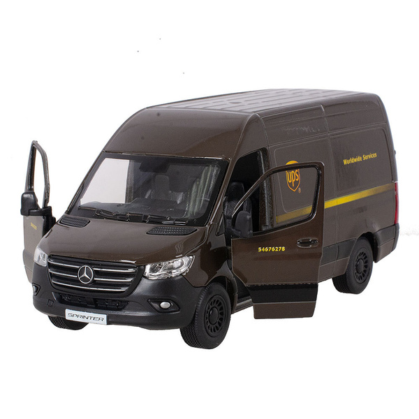 Modellino Furgone Scala 1:87 Herpa Mercedes Benz Sprinter UPS Modellismo Da Collezione