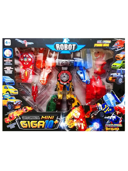 Трансформер Tobot Mini Giga 10 / Тобот Мини Гига 10 / Робот трансформер ...