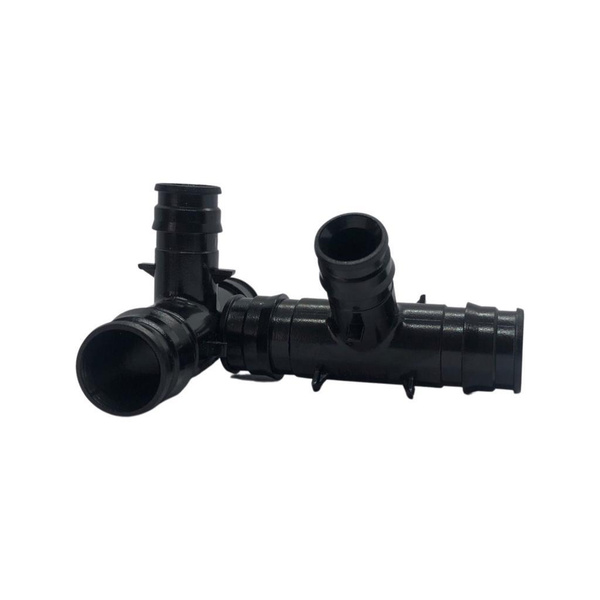 Тройник 16x16x16 Sanline Lite равнопроходной с штуцерами (PPSU) 2 шт ...