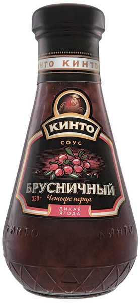 Соус Кинто Четыре перца брусничный 320г 2 шт - купить с доставкой по ...